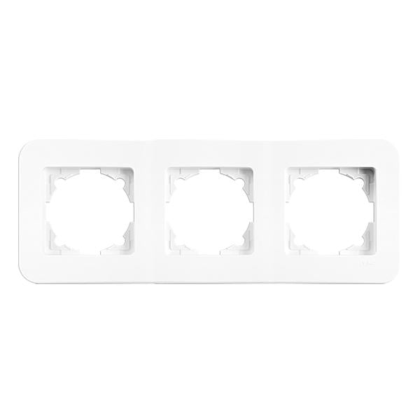 Рамка Viko Rollina 3-местная Белый