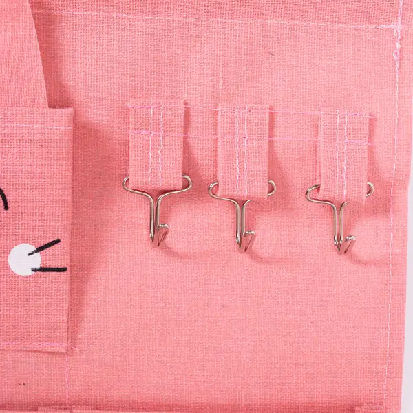 Органайзер панно подвесной на 3 секции 28х33 см Розовый - фото 3