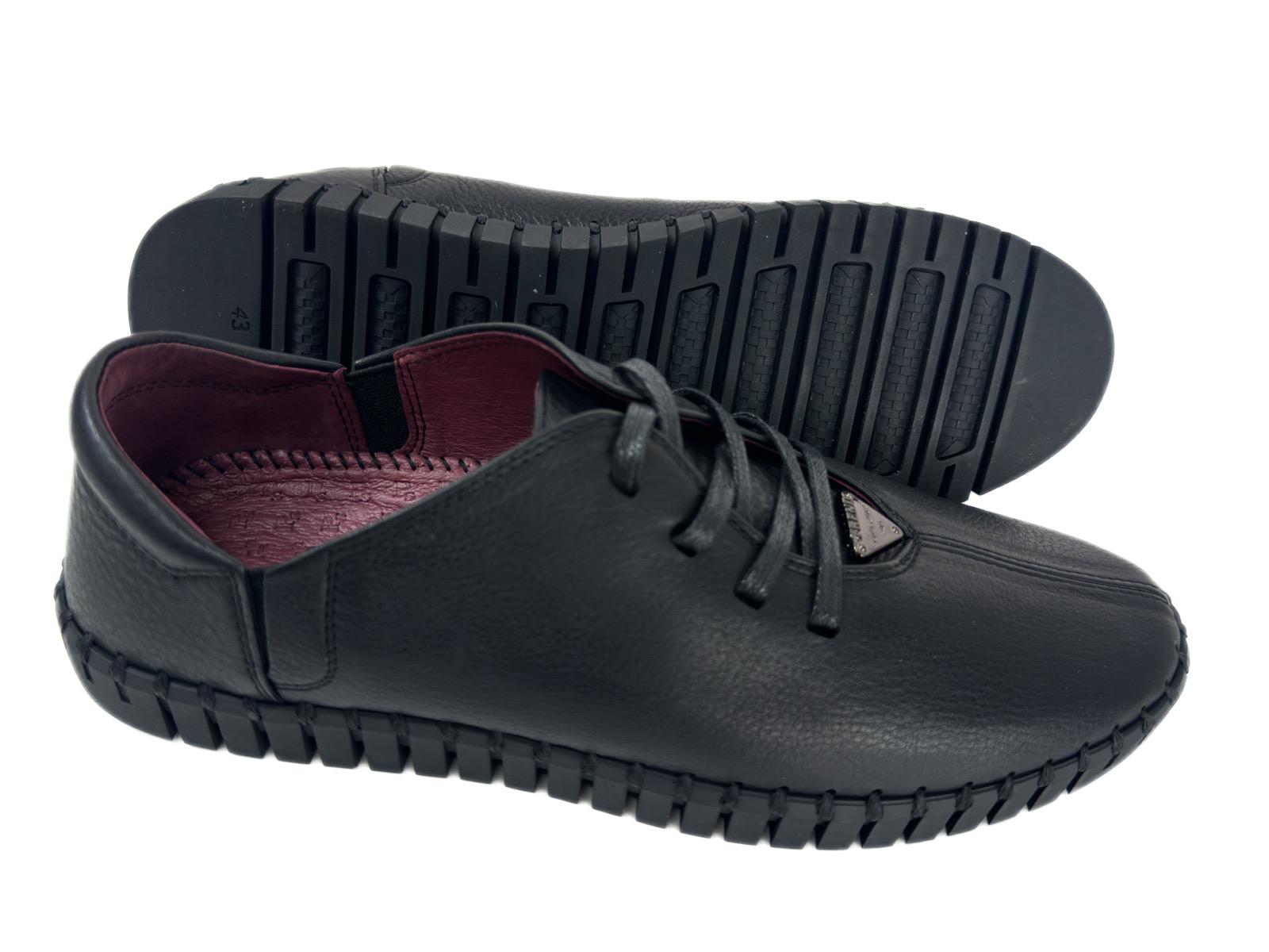 Мокасини чоловічі Prime Shoes шкіряні р. 44 Чорний (19-034-30130) - фото 3 Мокасини чоловічі Prime Shoes шкіряні р. 44 Чорний (19-034-30130) - фото 3