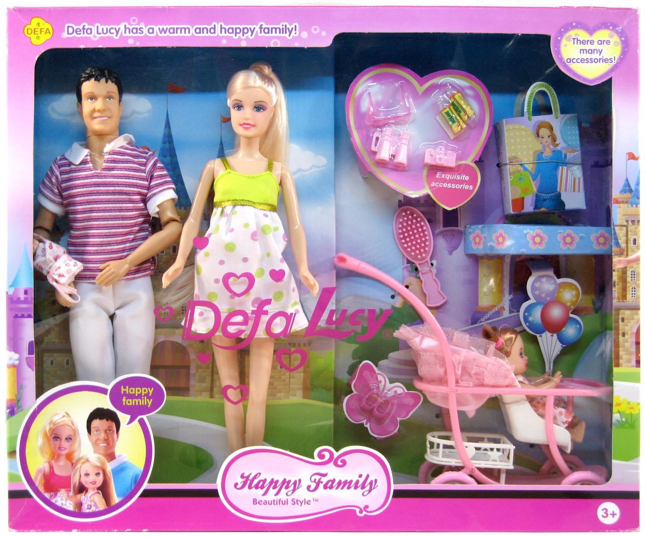 Лялька Defa Lucy 8088 сім'я Kenin та Lucy