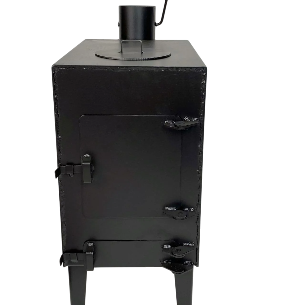 Буржуйка на дровах с варочной поверхностью и шибером 5 кВт 3 мм (BP-50V)