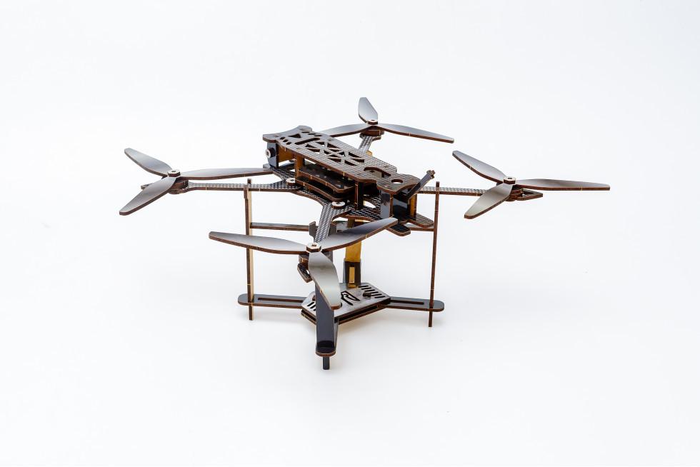 Пазл 3D з дерева механічний PuzzleOK FPV Дрон 95 деталей - фото 2 Пазл 3D з дерева механічний PuzzleOK FPV Дрон 95 деталей - фото 2