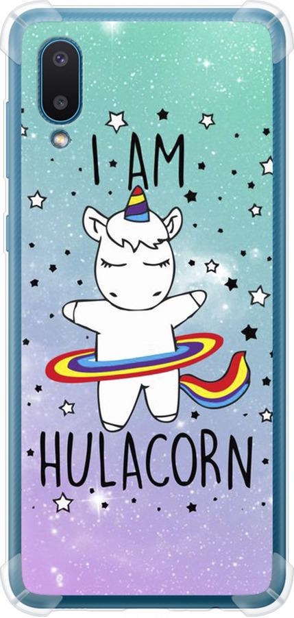 Чехол на Samsung Galaxy A02 A022G I'm hulacorn (3976sp-2260-42517)