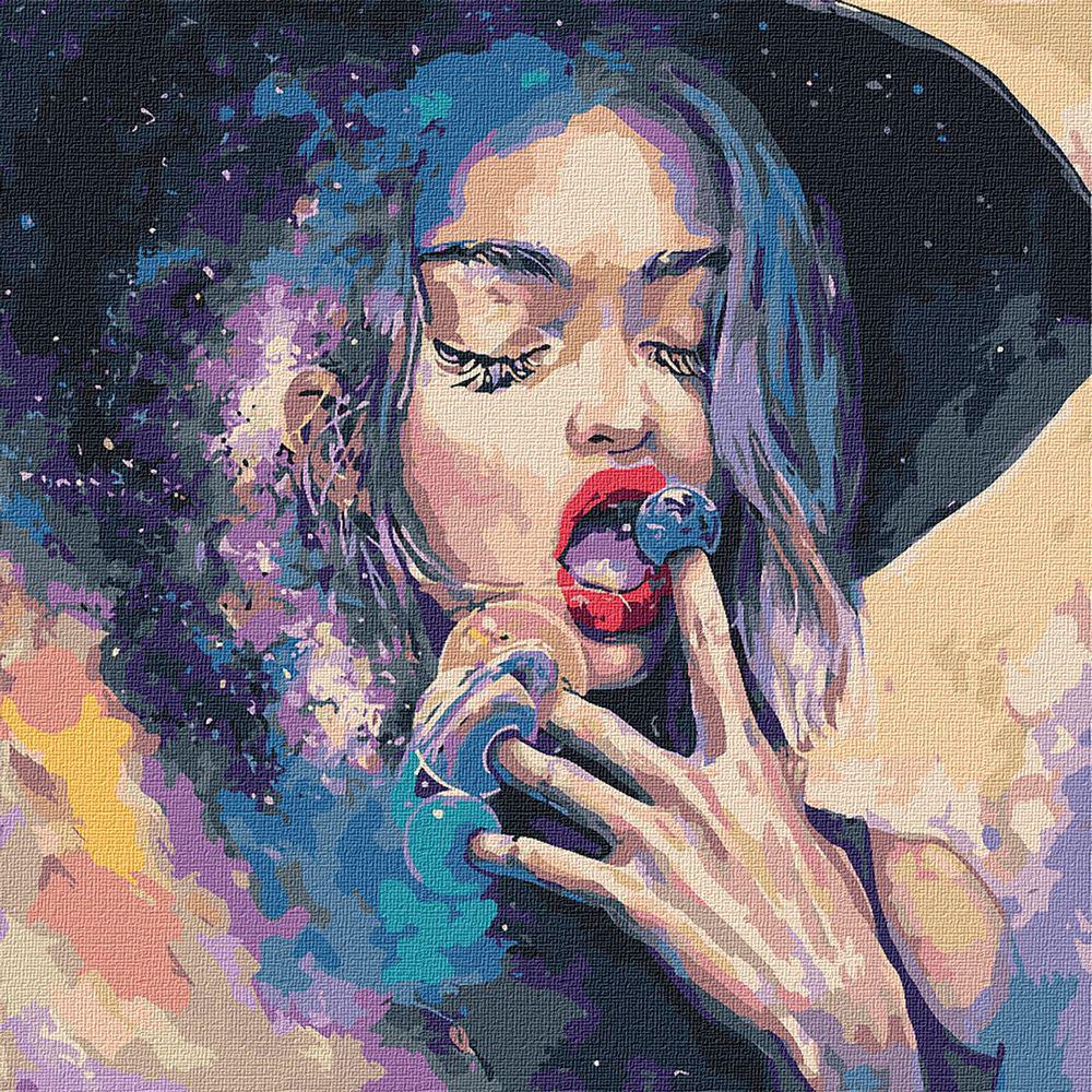 Картина за номерами Ідейка KHO4508 Достаток Смаку 40x40 см (27898)