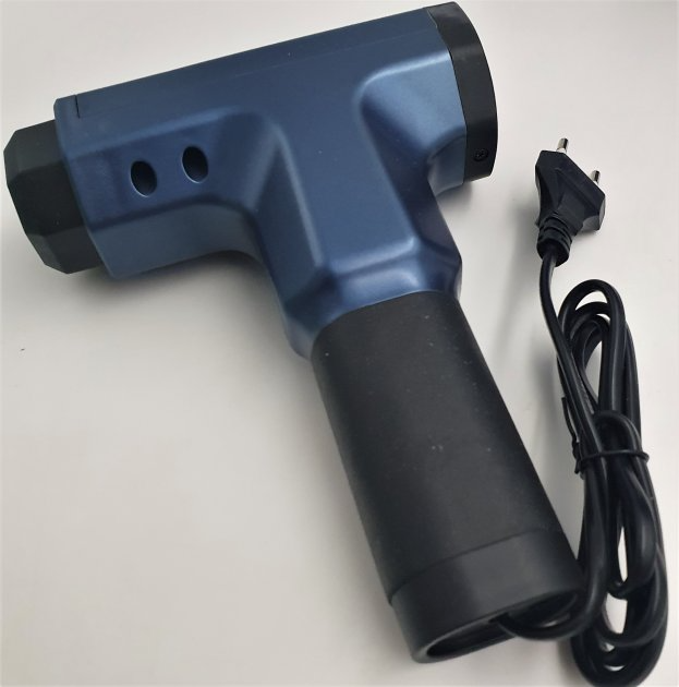 Масажний пістолет Fascial-Gun FG309HL ручний портативний 220 В Синiй (758c739b) - фото 5