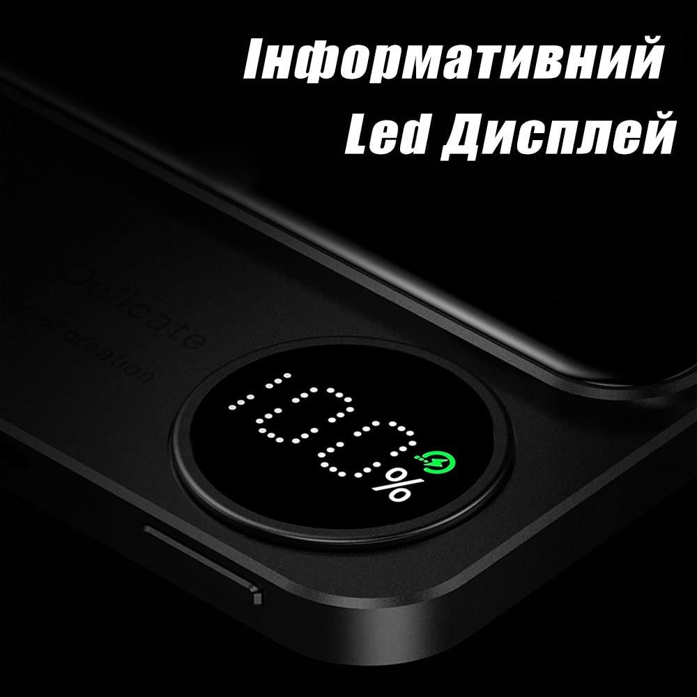 Повербанк бездротовий Q9 MagSafe з бездротовою зарядкою для iPhone 5000 mAh 20W (19480585) - фото 6