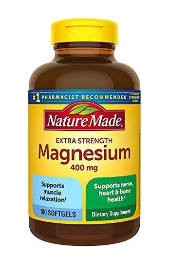 Витамины Nature Made Extra Strength Magnesium 180 табл. 400 мг (2359331688)