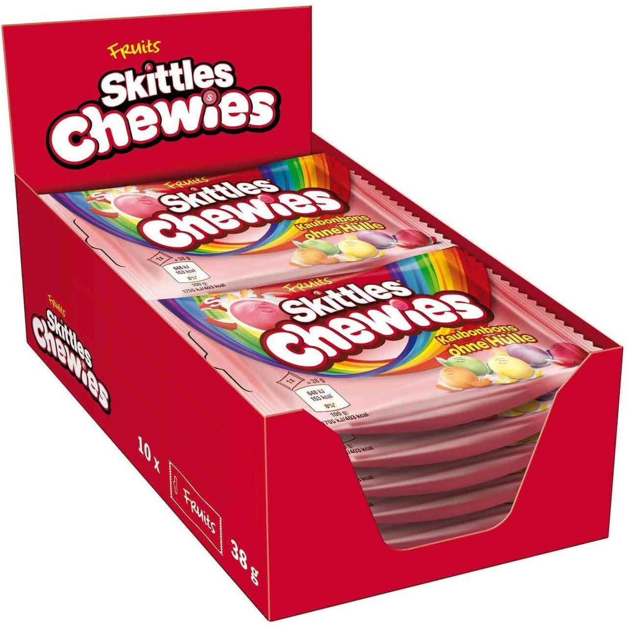 Блок Skittles Chewies 10x38 г (1245427770)