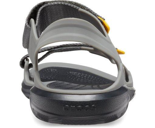 Сандалии Crocs Swiftwater Expedition Sandal Slate р. M11/44 28,5 см Grey/Black (206526) - фото 6