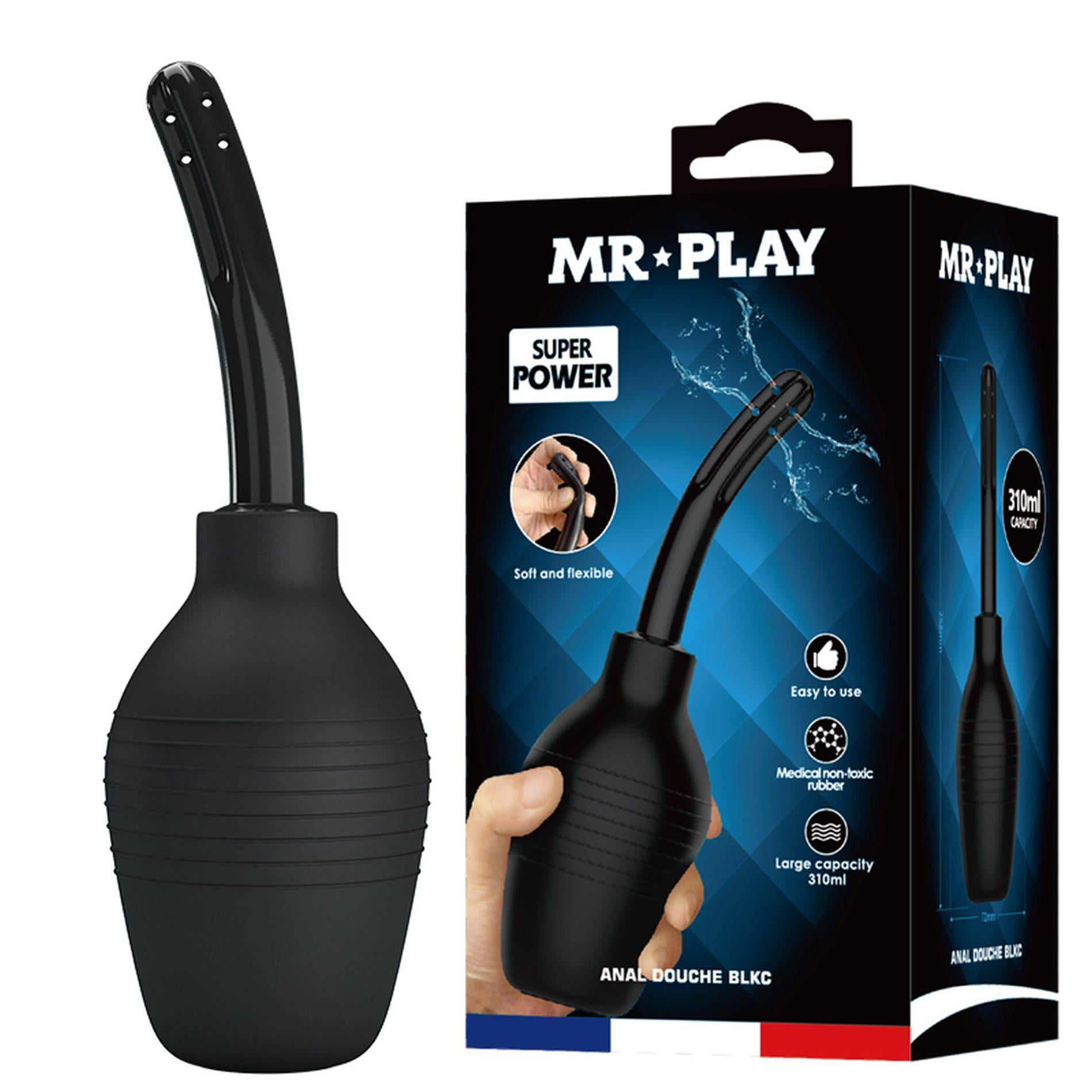 Анальний душ Pretty Love MR PLAY 310 мл Чорний (QX-003-MR-1)
