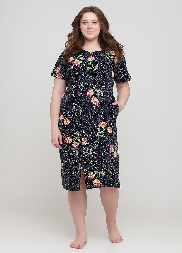 Халат Rukim 8XL Синий (8041) Халат Rukim 8XL Синий (8041)