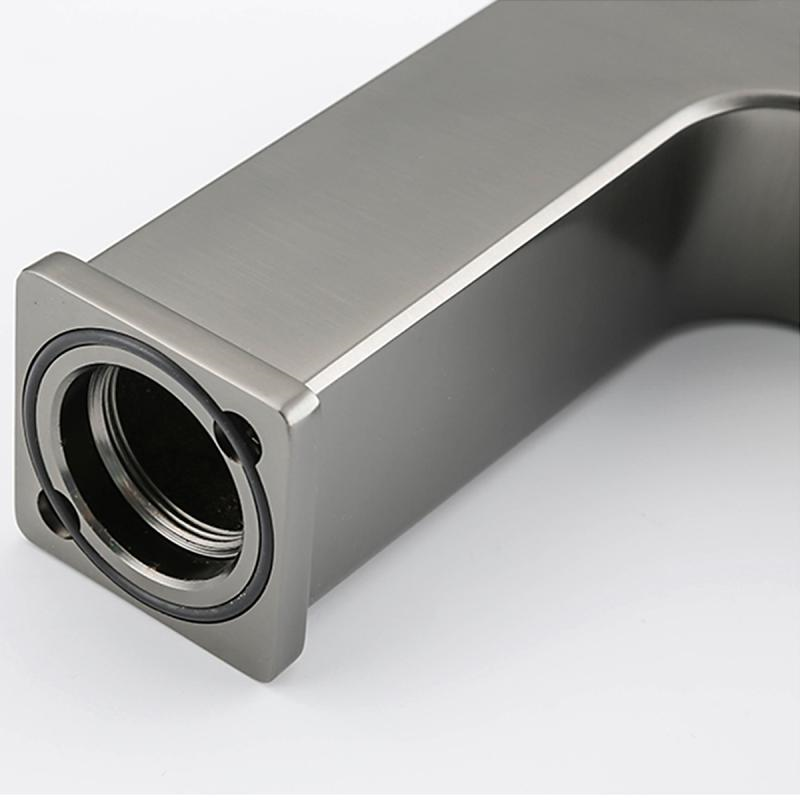 Смеситель для умывальника Gappo G1017-9 Графит (1045067) - фото 9