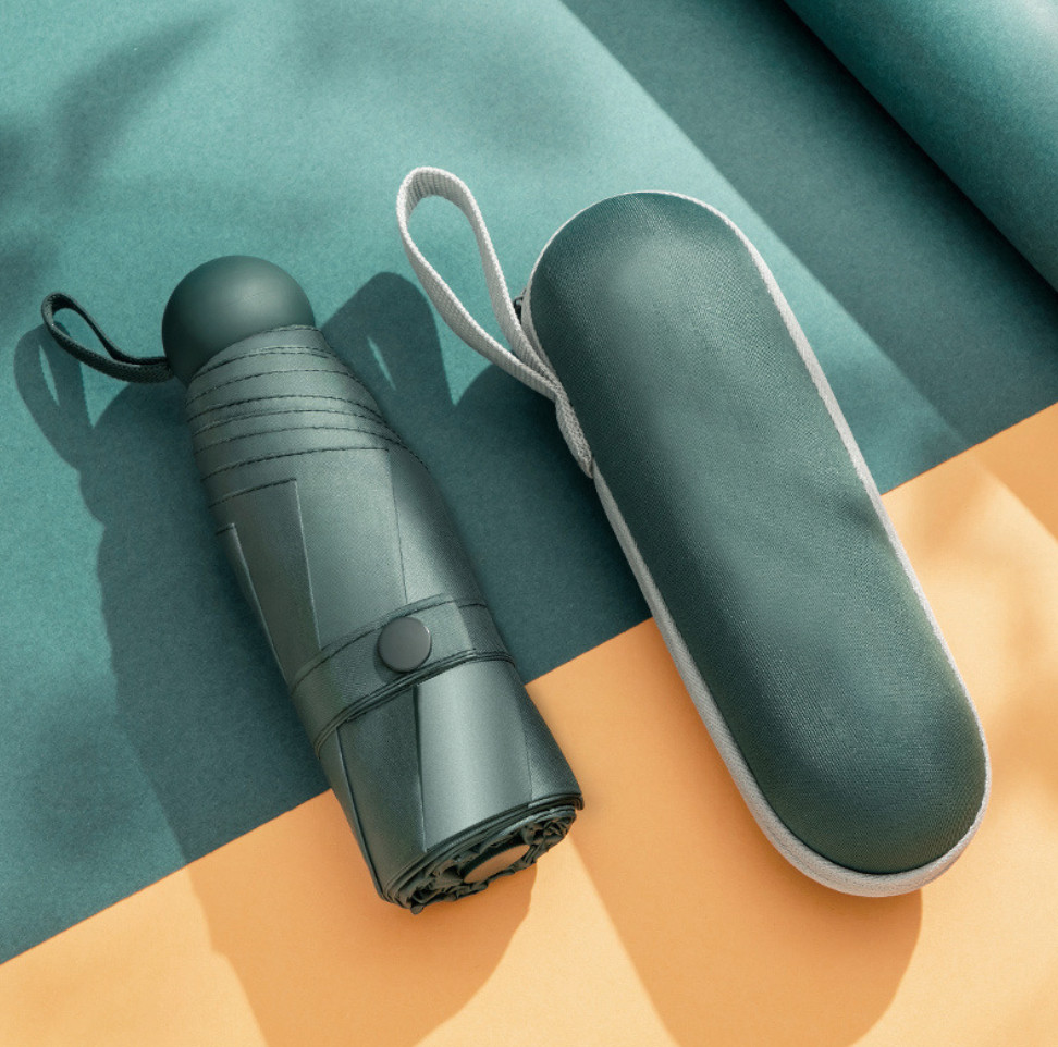 Парасоля складна 5500 95 см Зелений (4228334)