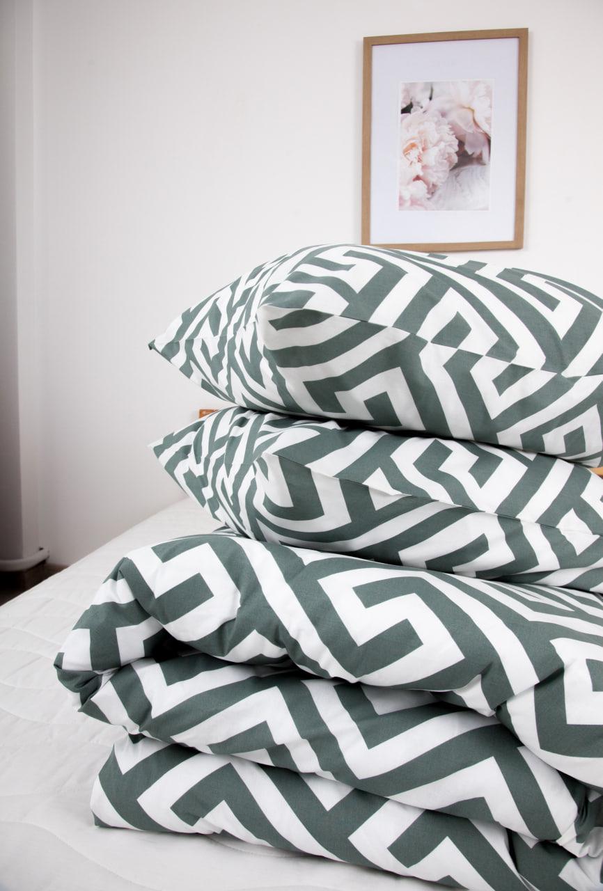 Комплект постельного белья ТЕП Happy Sleep Duo Labyrinth 70х70 см полуторный 150x215 см (18154) - фото 5