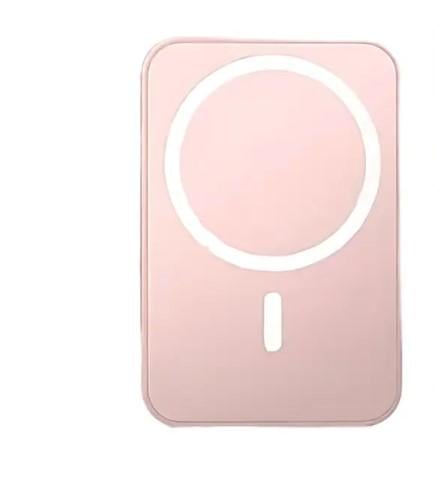 Повербанк Remax RPP-65 MagSafe Magnetic Wireless 10000 mAh 20 W Pink - фото 2 Повербанк Remax RPP-65 MagSafe Magnetic Wireless 10000 mAh 20 W Pink - фото 2