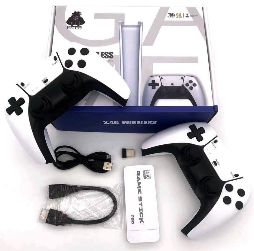 Ігрова приставка консоль M15 Plus 64 Гб 4K Game Stick 3D з двома бездротовими джойстиками (2390000010) - фото 14 Ігрова приставка консоль M15 Plus 64 Гб 4K Game Stick 3D з двома бездротовими джойстиками (2390000010) - фото 14