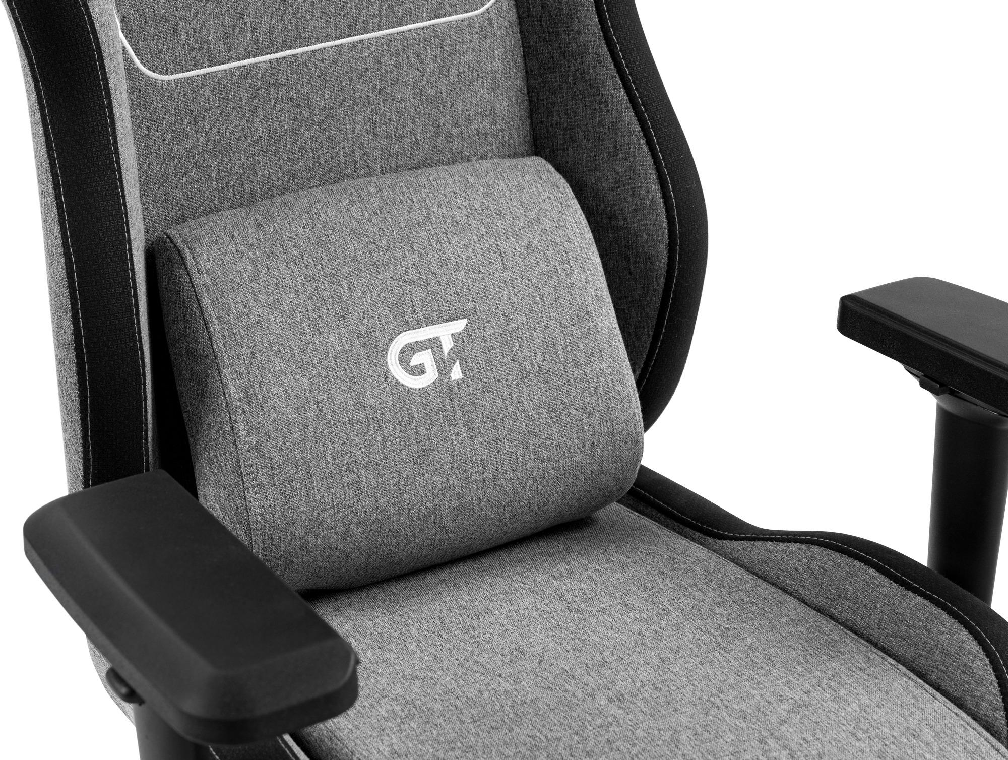 Кресло геймерское GT Racer X-2305 Fabric Grey/Black - фото 12