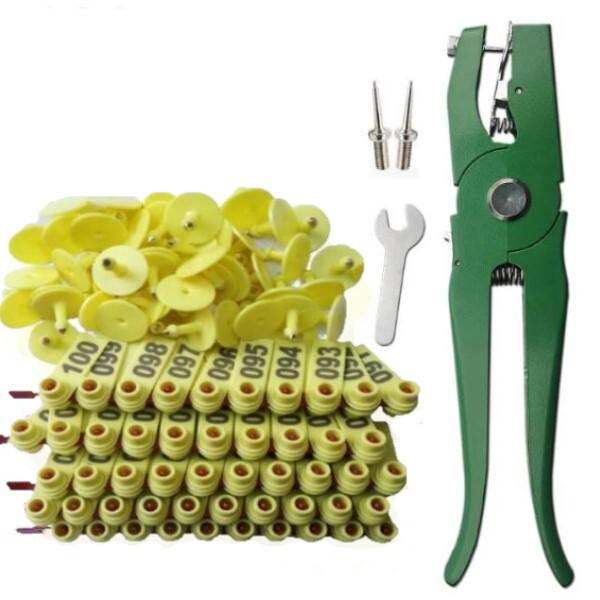 Комплект для маркировки домашних животных клипсатор и 100 бирок (AN00289) - фото 2 Комплект для маркировки домашних животных клипсатор и 100 бирок (AN00289) - фото 2