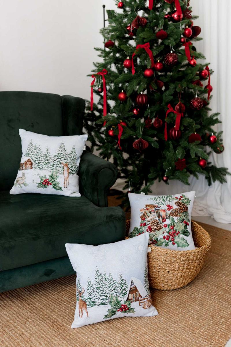 Наволочка гобеленова Зайчатко з оленем SQUIRREL 45х45 см (041927) - фото 5 Наволочка гобеленова Зайчатко з оленем SQUIRREL 45х45 см (041927) - фото 5