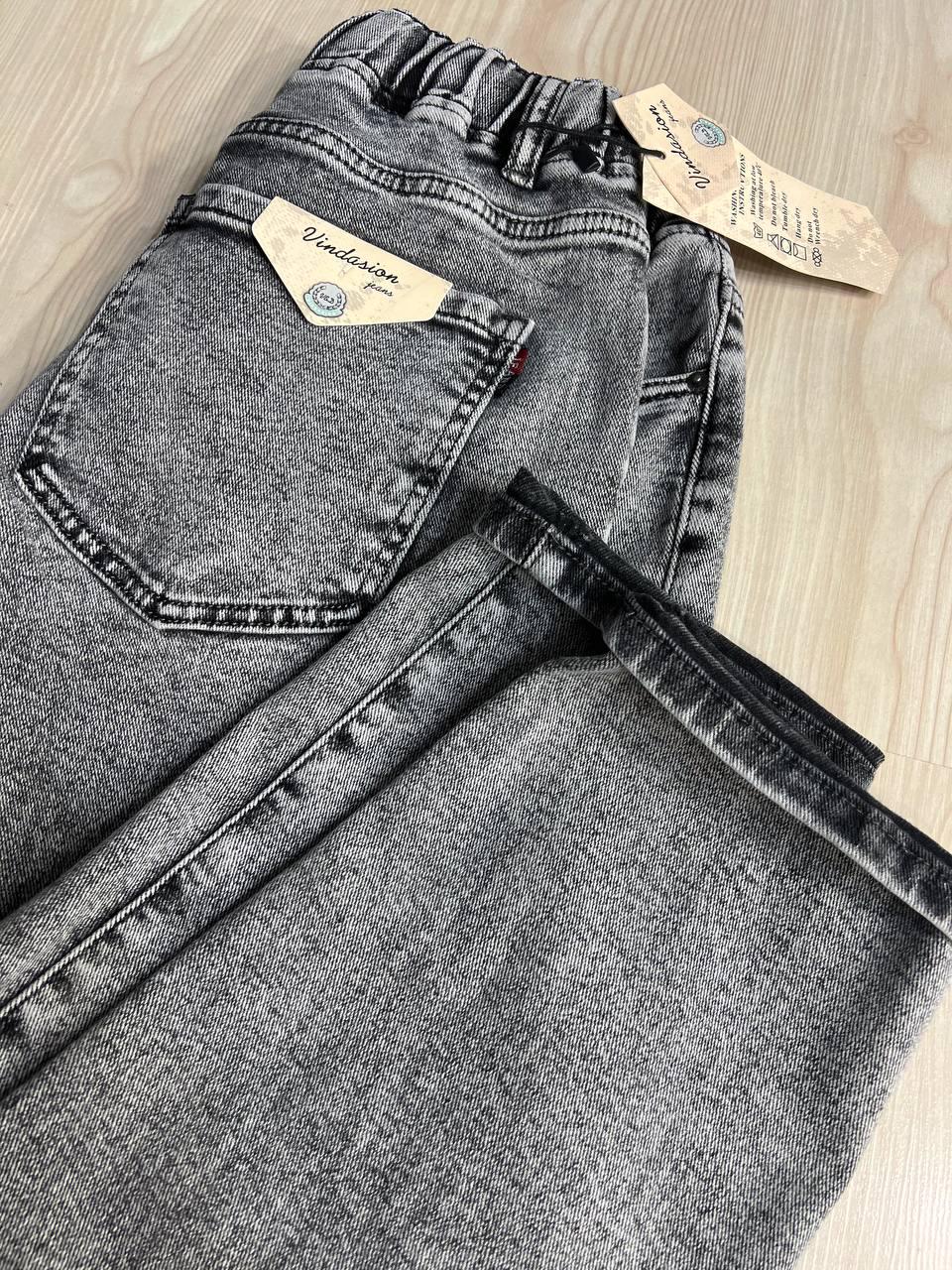 Джинси жіночі V&D 5011 МОМ jeans comfort резинка на талії стрейчеві полегшені р. 44 Світло-сірий (3736) - фото 4 Джинси жіночі V&D 5011 МОМ jeans comfort резинка на талії стрейчеві полегшені р. 44 Світло-сірий (3736) - фото 4