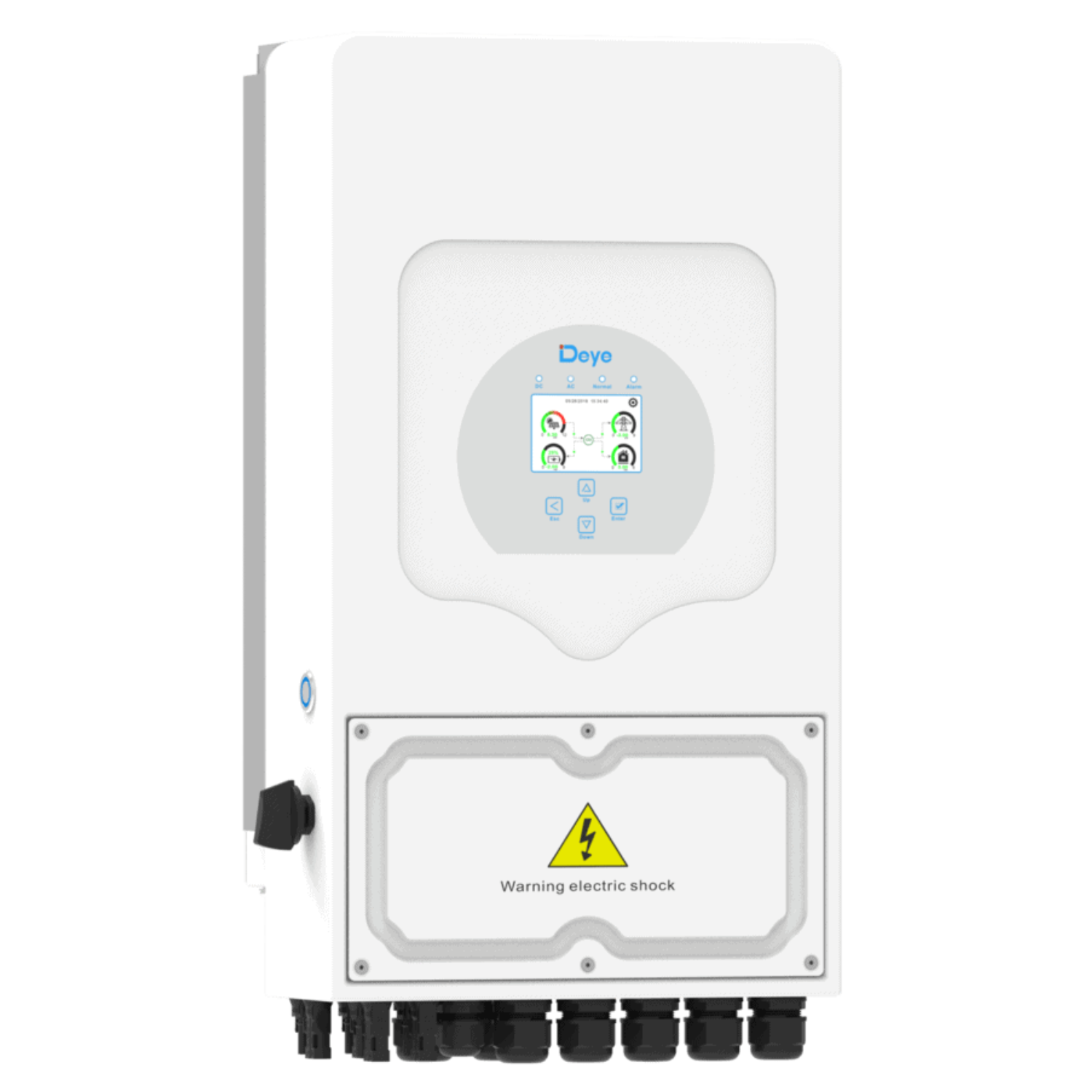 Инвертор гибридный солнечный Deye SUN-3.6K-SG05LP1-EU-AM2-P 3,6 кВт 1 фаза 48V IP65 White (38125057)
