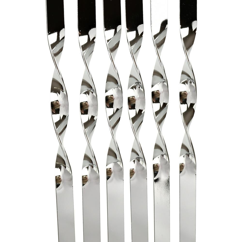 Шампуры в чехле 6 шт. 60 см Хром (MH-0020) - фото 2 Шампуры в чехле 6 шт. 60 см Хром (MH-0020) - фото 2