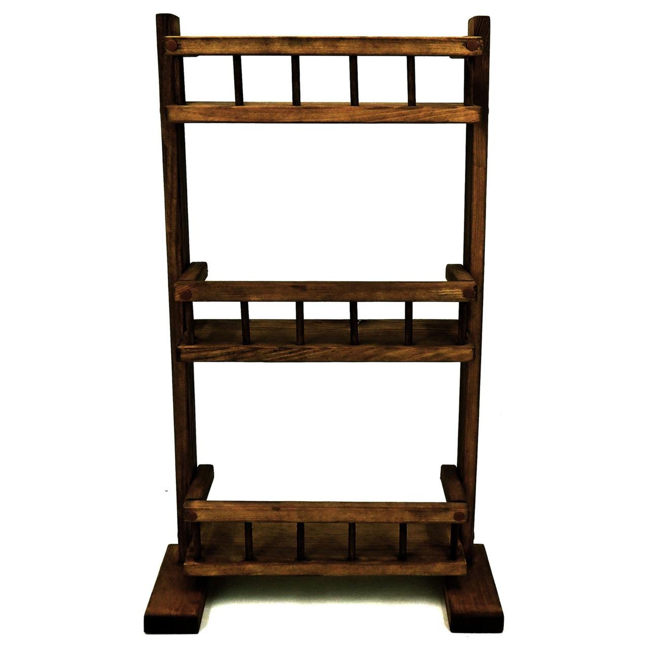 Полка настольная из дерева Караганда 3 Капучино (ПСТ/030309)