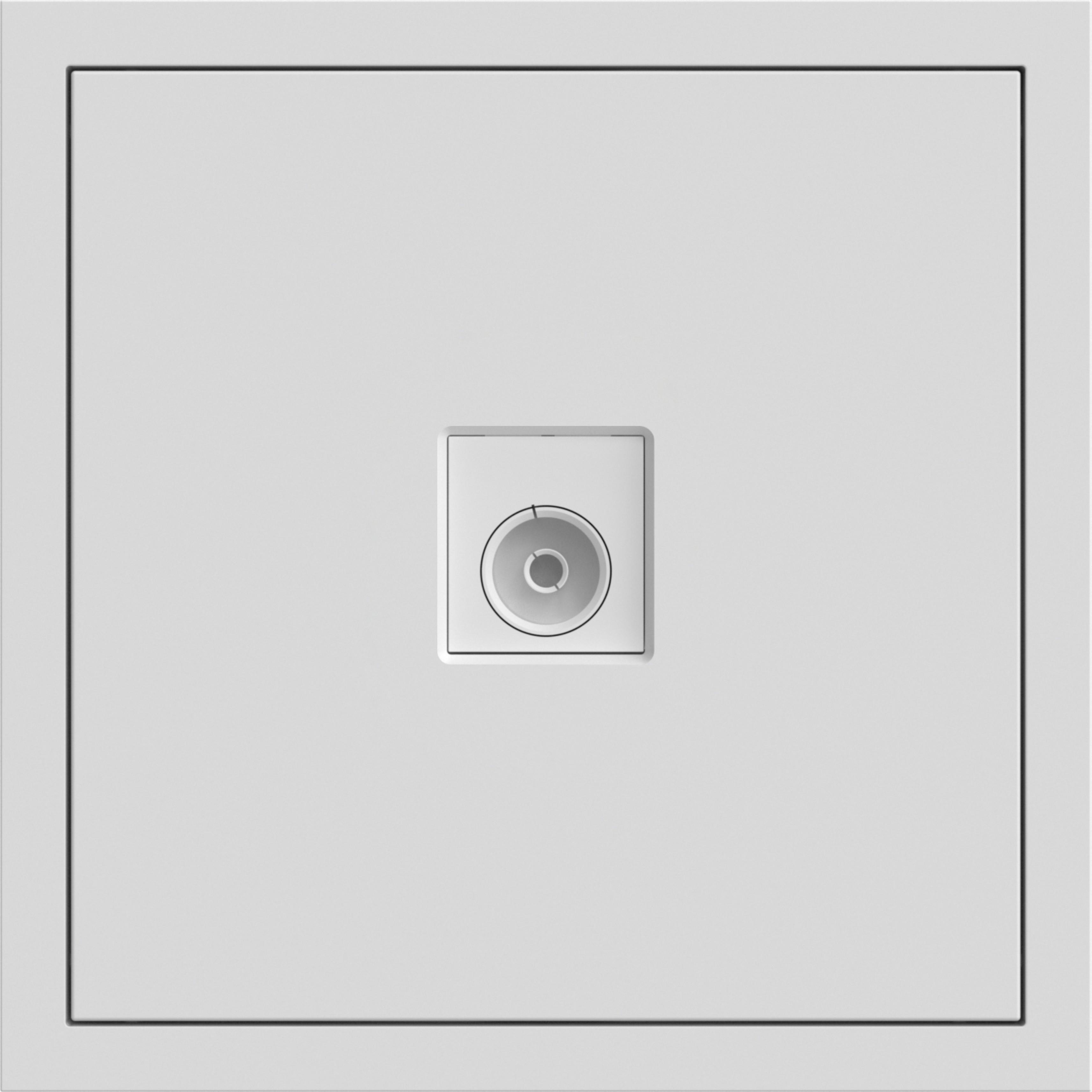 Розетка TV одинарная ARDERO Soft Белый (ER141TV-W)