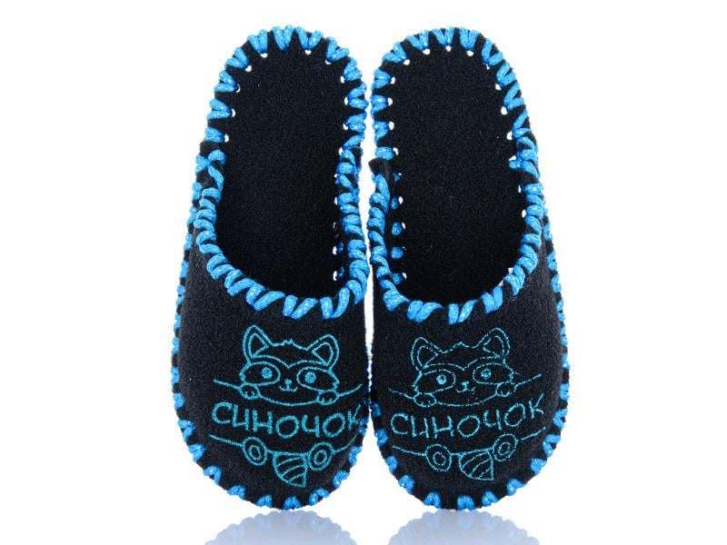 Капці фетрові дитячі VENDS 036 р. 30-31 Чорний