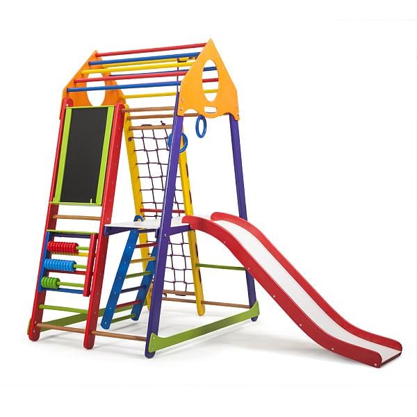 Детский спортивный комплекс BambinoWood Color Plus 3 (ASportBaby137)
