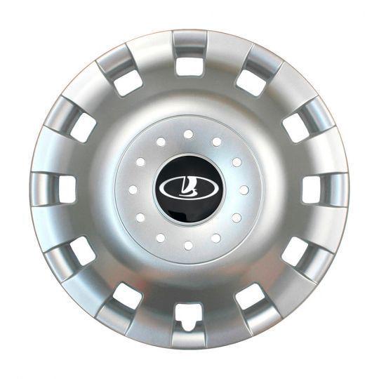 Автомобильные колпаки SKS 414 R16 с логотипом Lada 4 шт. Серебристый