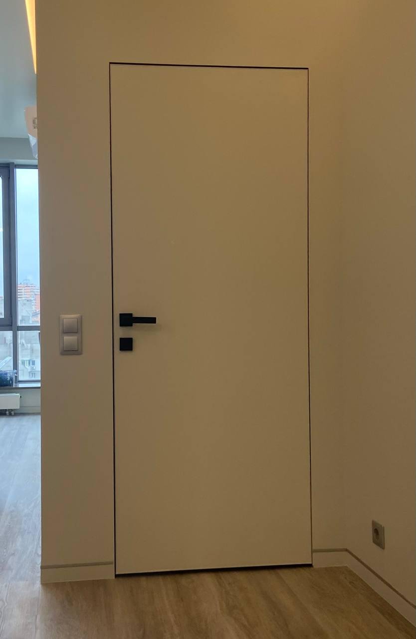 Двері прихованого монтажу під оздоблення на алюмінієвому каркасі 2000x600 мм (20793231)