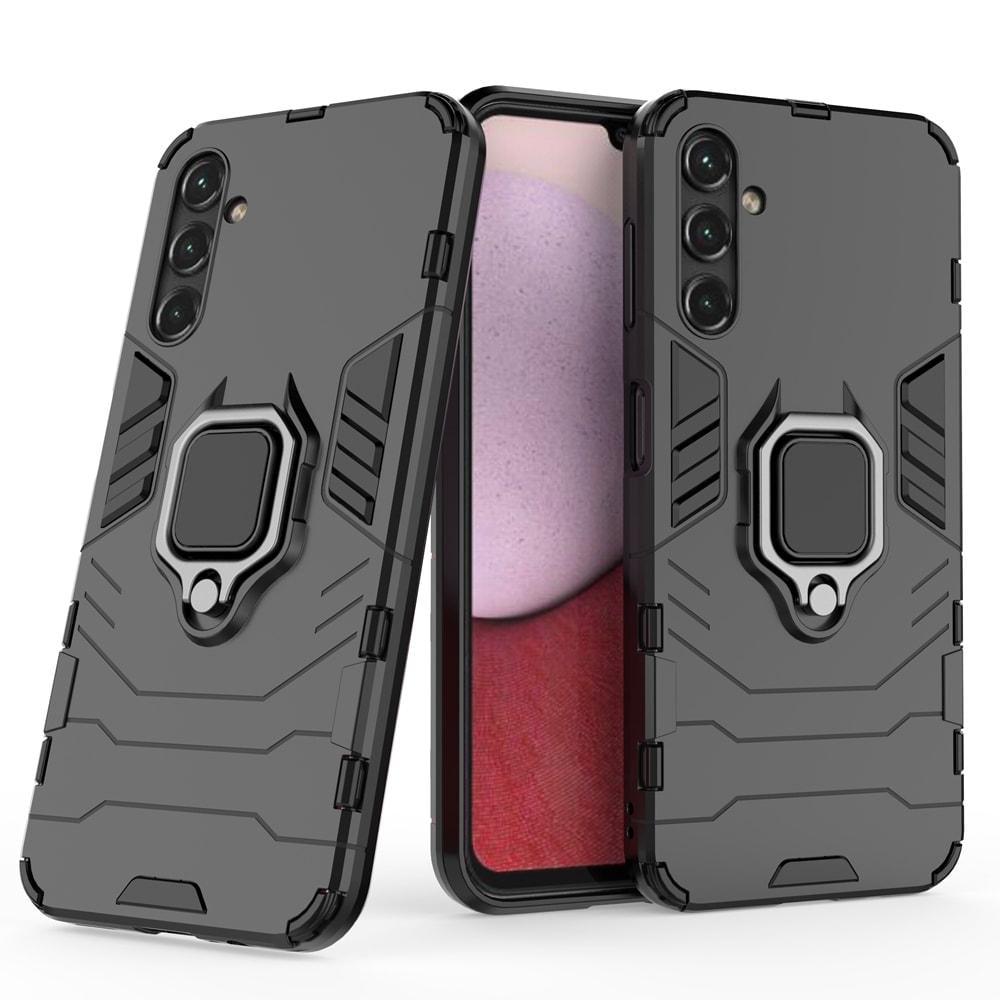 Противоударный чехол Samsung Galaxy M14 M146 (подставка кольцо) Black (32644-2B)