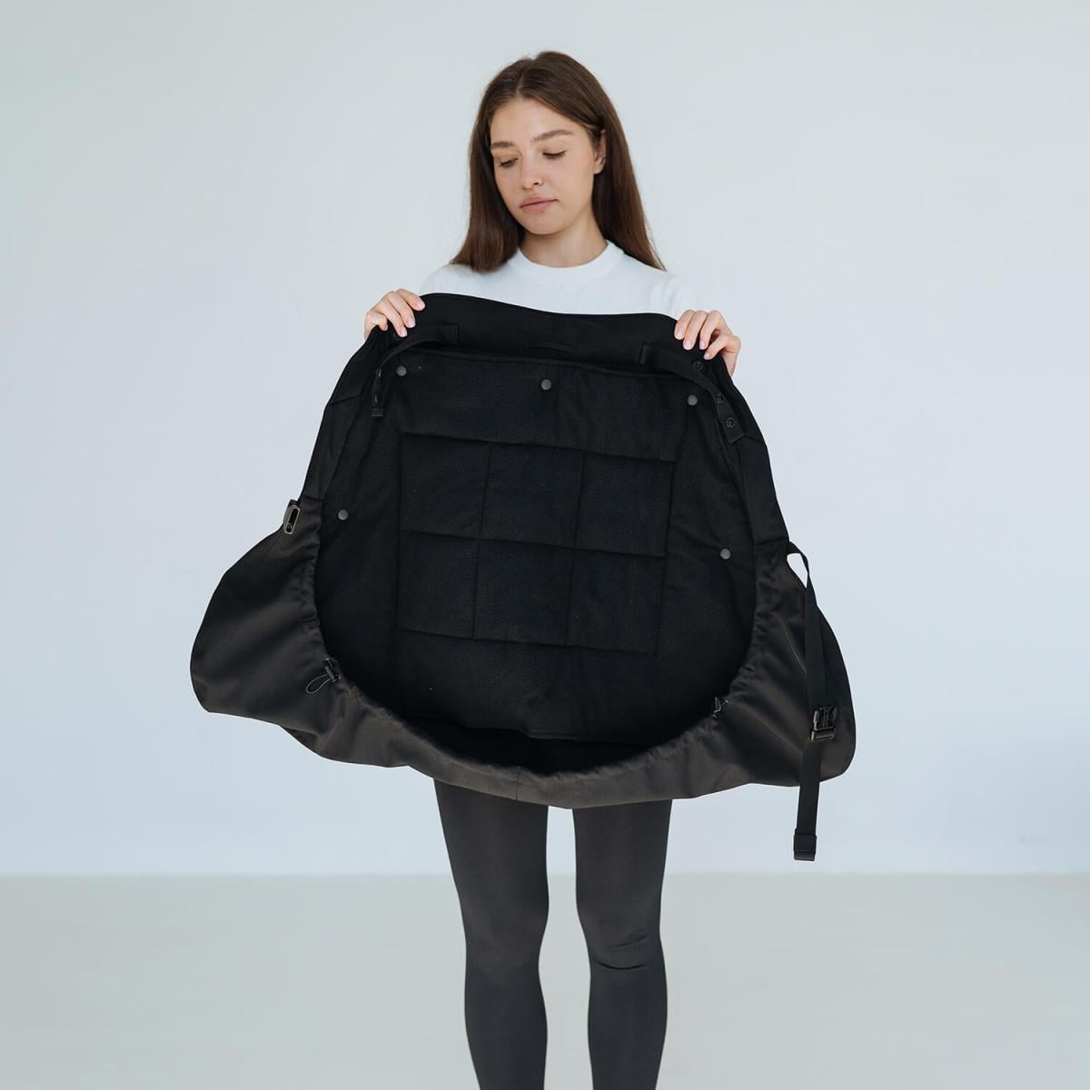 Слінгонакидка мультисезонна Softshell Чорний - фото 2 Слінгонакидка мультисезонна Softshell Чорний - фото 2