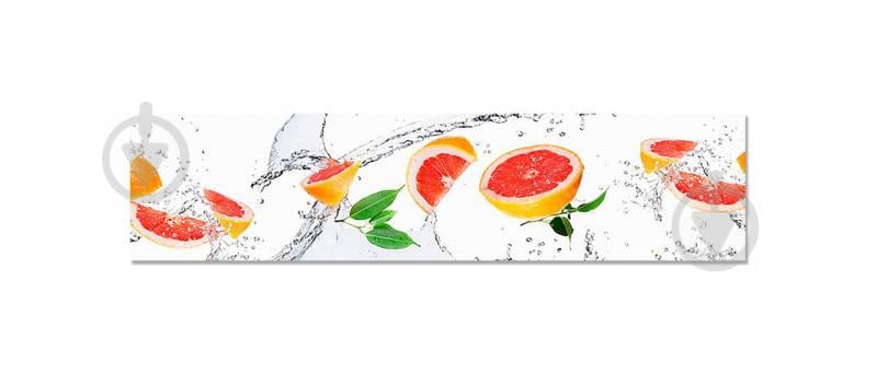 Наклейка виниловая кухонный фартук  Zatarga  "Грейпфруты"  600х2500 мм (Z181310)