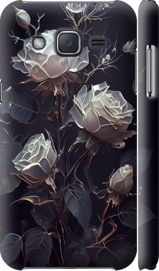 Чехол на Samsung Galaxy J2 J200H Розы 2 (5550c-190-42517)