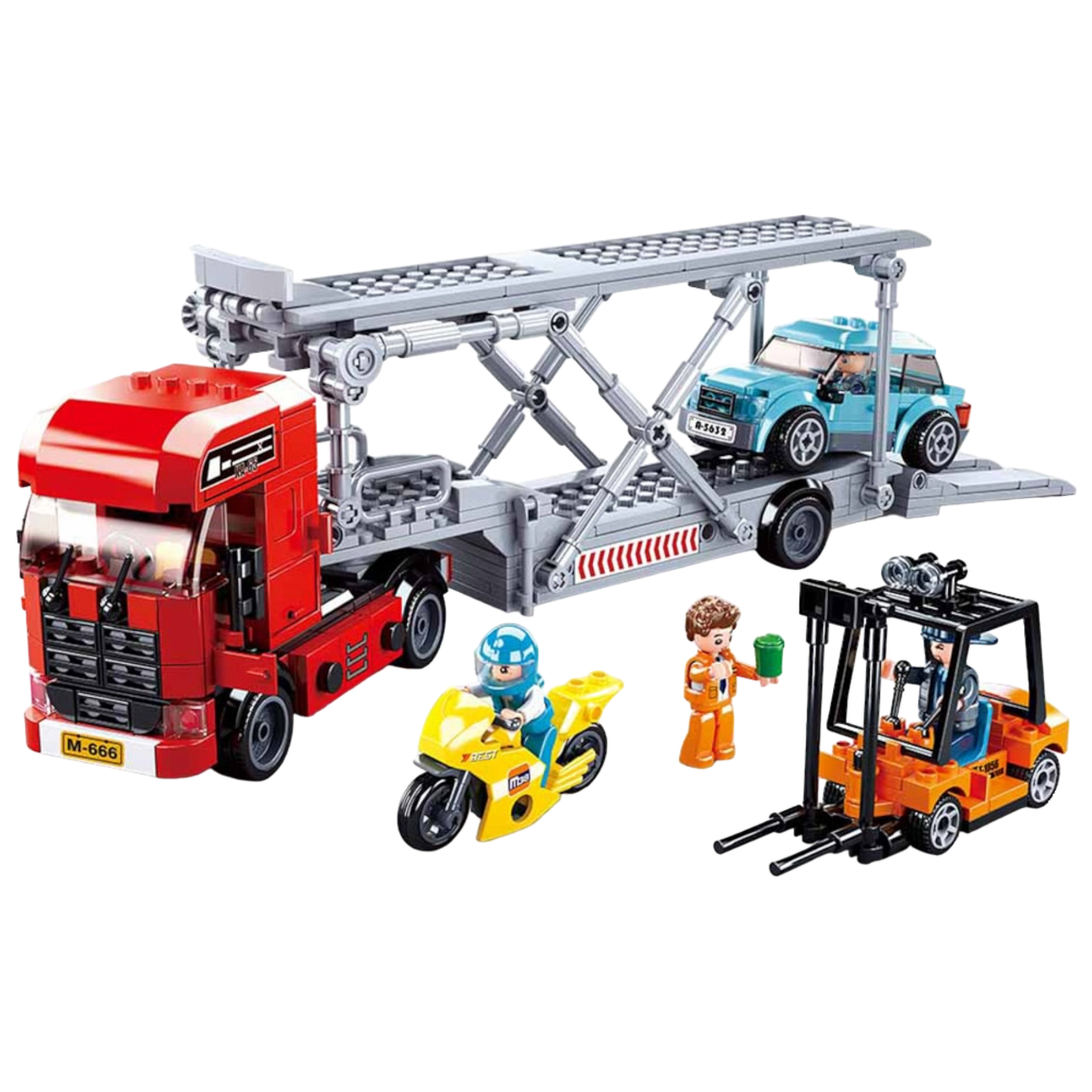 Конструктор Sluban M38-B0880 Town Автовоз 542 детали (113203)