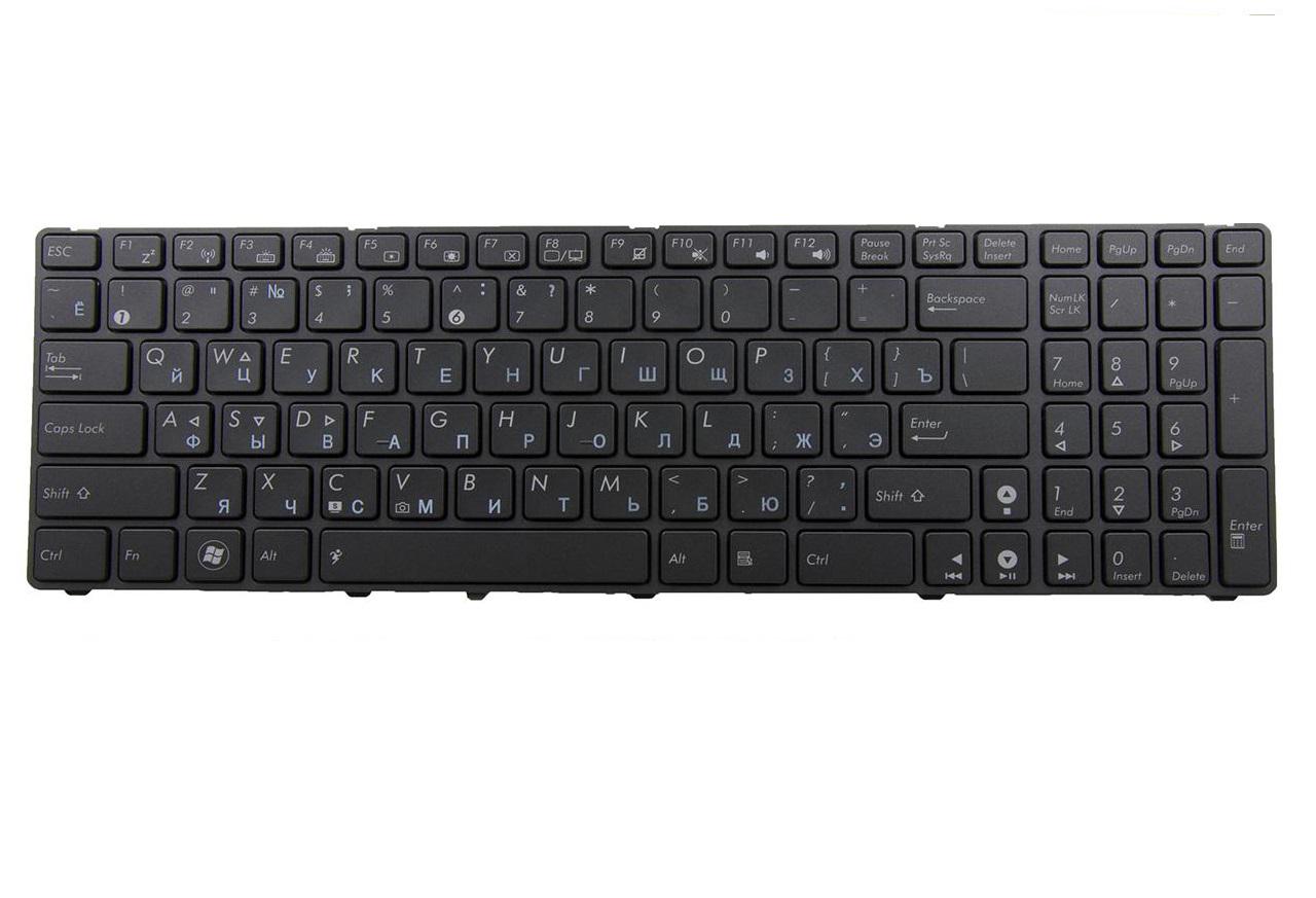 Клавіатура для ноутбука Asus G53 G53 з підсвічуванням клавіш матова (04GNV32KRU00)