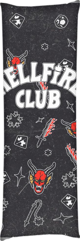 Подушка дакимакура Hellfire Club 3 60x180 см (14094330)