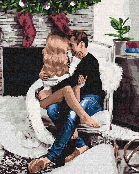 Картина по номерам Идейка Праздник для двоих 40x50 см (KHO4641)