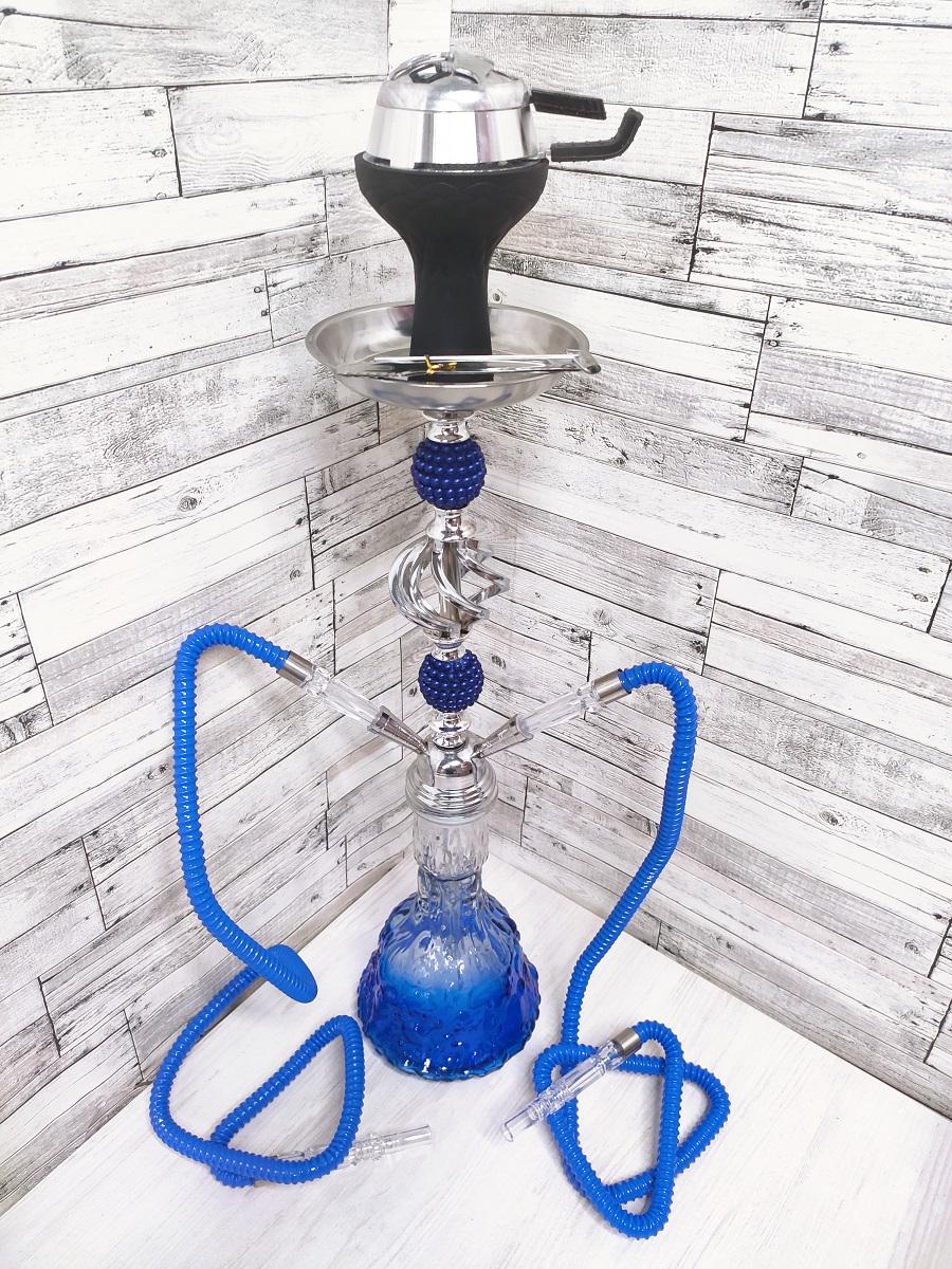 Кальян Hookah Hakan Plus 59 см на 2 персони Blue