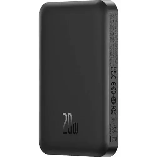 Батарея портативная BASEUS Magnetic Mini Wireless Fast Charge P10022107113-00 5000 mAh 20W Black - фото 2