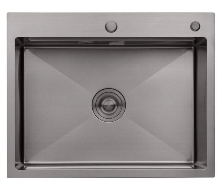 Мойка для кухни Kroner KRP Schwarze 6350HM PVD 3/1 мм (CV031453)
