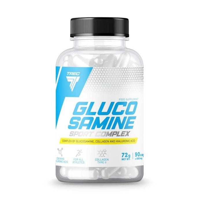 Хондропротектор Trec Nutrition Glucosamine Sport Complex – глюкозамин и коллаген 2 типа 90 капс.