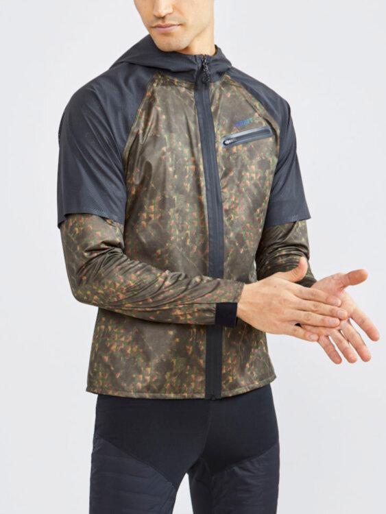 Чоловіча куртка CRAFT Lumen Hydro Jacket 1907693-158650 P XL Comet/Sencha - фото 9