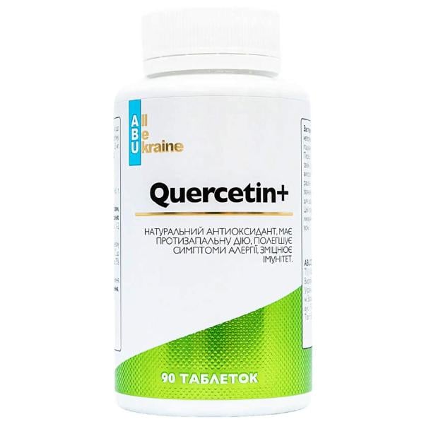 Натуральная добавка All be Ukraine Quercetin+ 90 табл. (000022622)