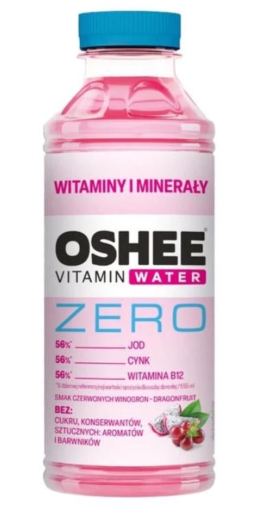 Вода OSHEE Vitamin Water Zero 555 мл Красный виноград/Питахайя (OSH-00021)