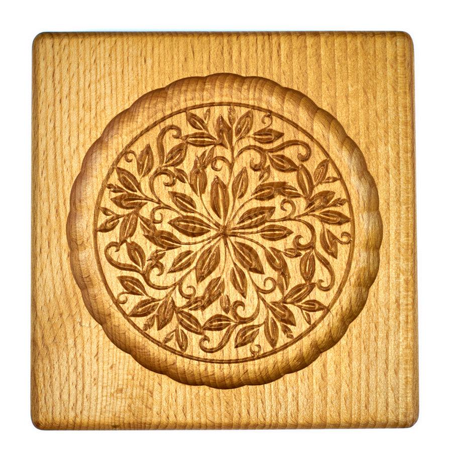 Форма для пряника Узор №9 Лилия 13,5х14х2 см (5811)