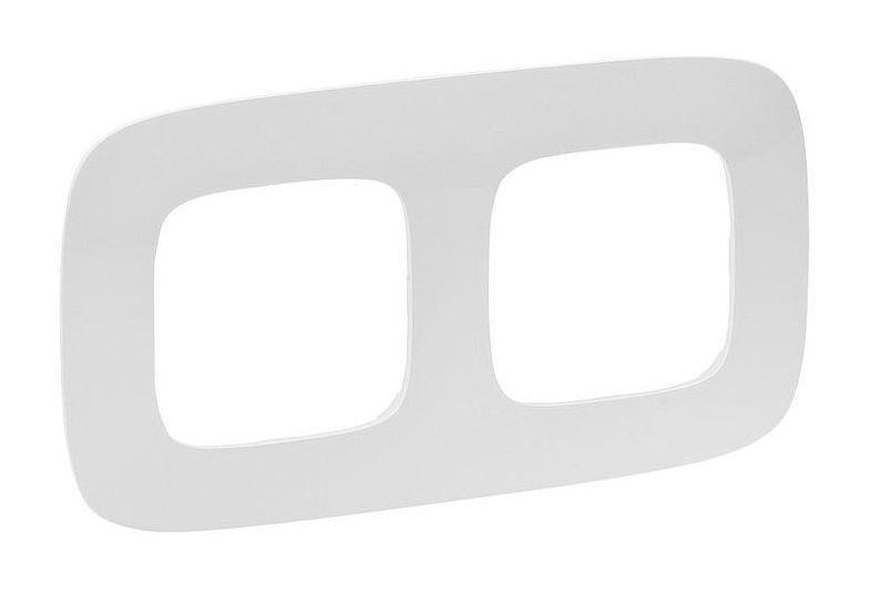 Рамка Legrand Valena Allure 2 поста Белый (ERC-754302)