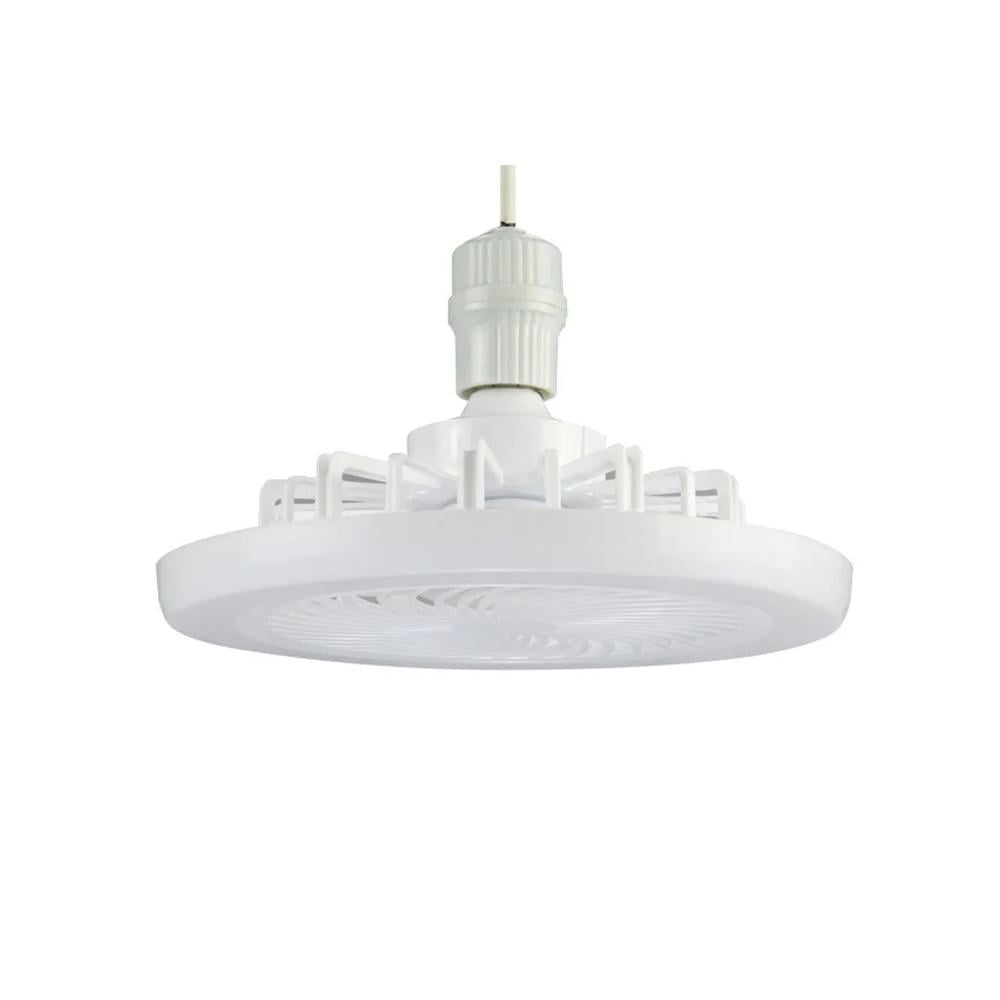 Вентилятор-люстра стельовий Ceiling Fan CF-04 E27 з пультом та LED-підсвіткою (SS-74)